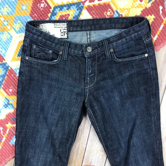 Iron Army Low Rise Slim Boot Cut Jeans - Picture 4 of 8